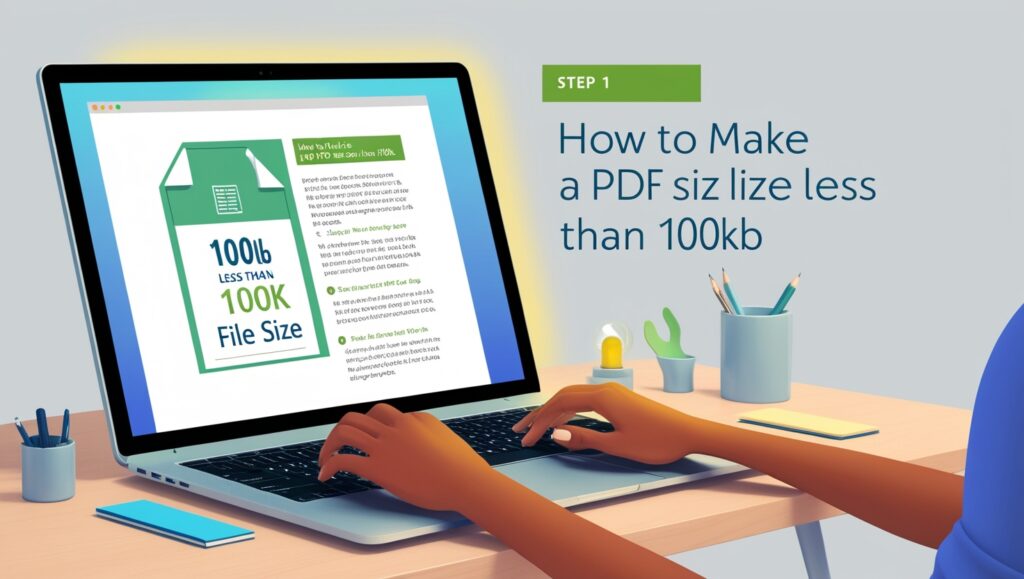 PDF Size Less Than 100KB