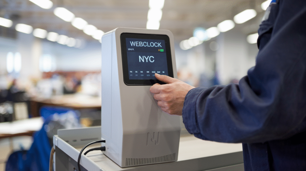 Webclock NYC