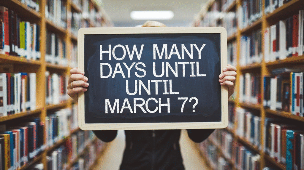 How Many Days Until March 7 – Countdown Made Simple