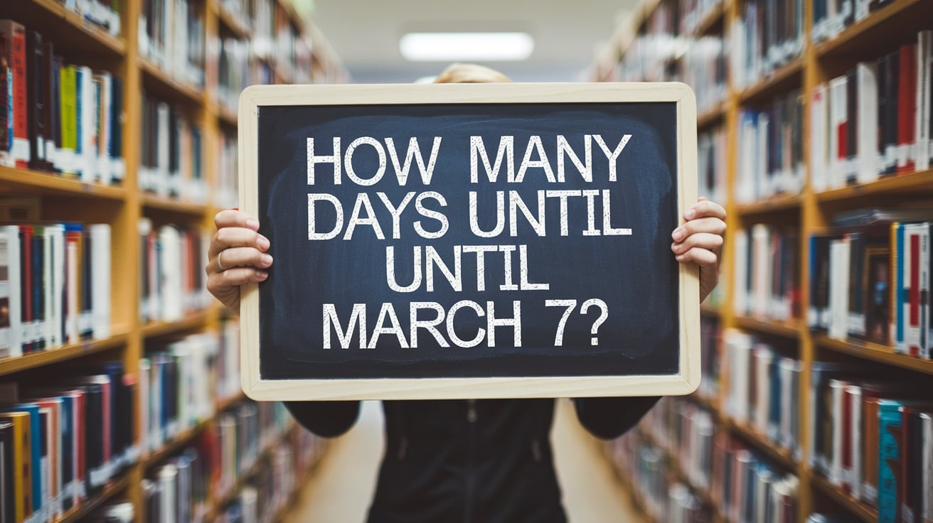 How Many Days Until March 7 – Countdown Made Simple