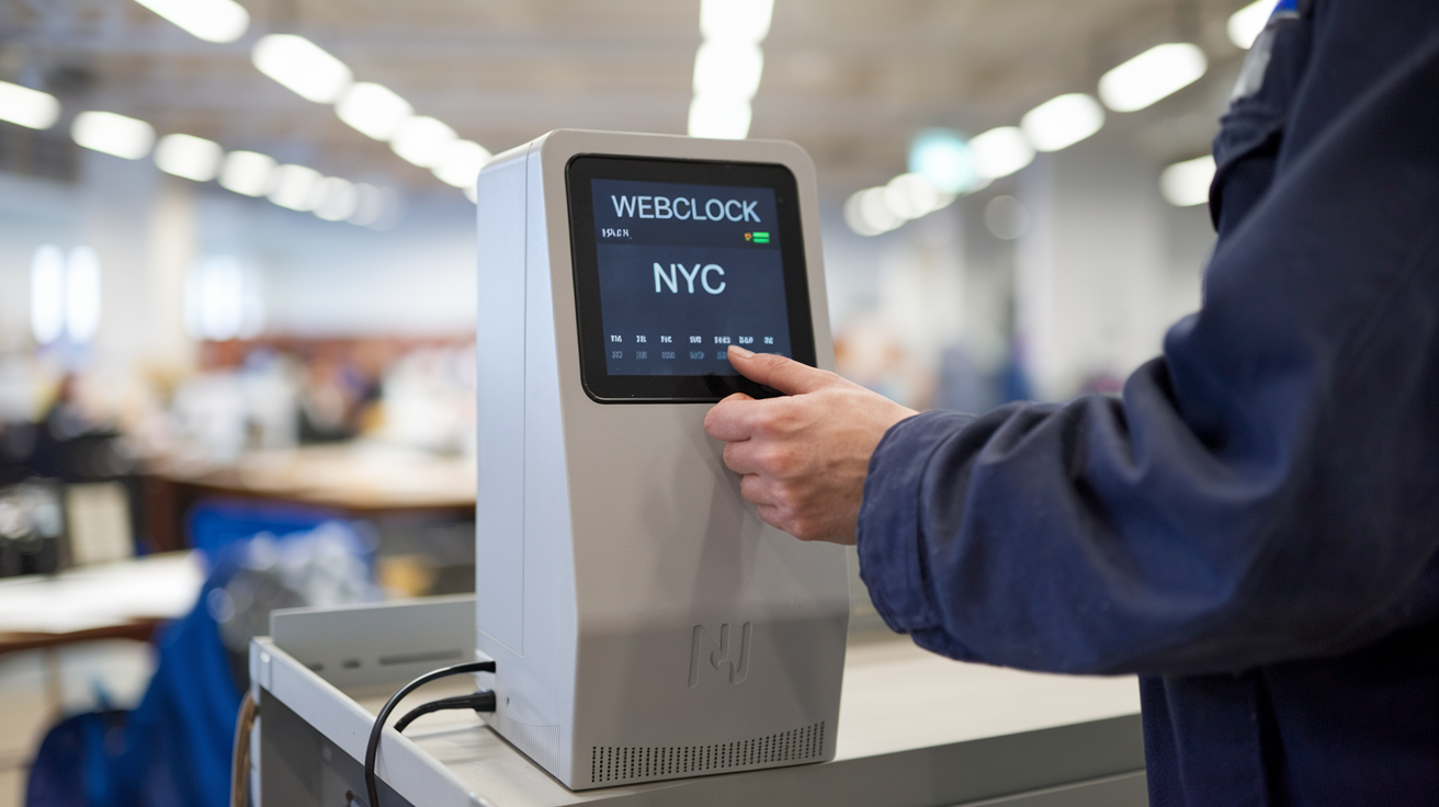 Webclock NYC