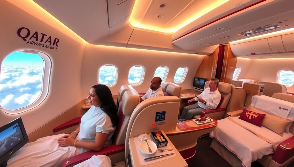 Qatar Airways Business Class
