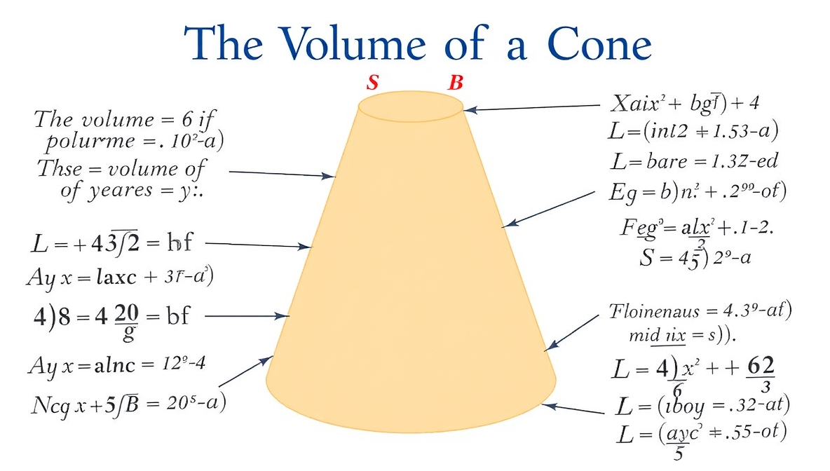 Volume of a Cone