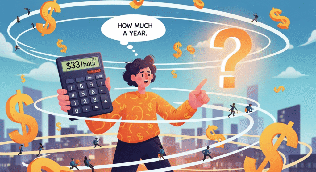 33 an Hour is How Much a Year