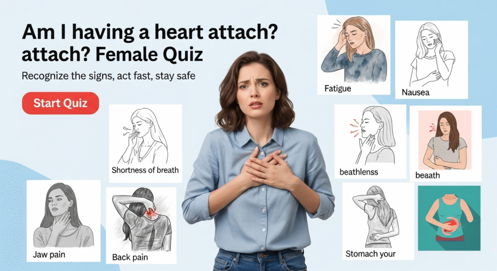 Am I Having a Heart Attack Female Quiz