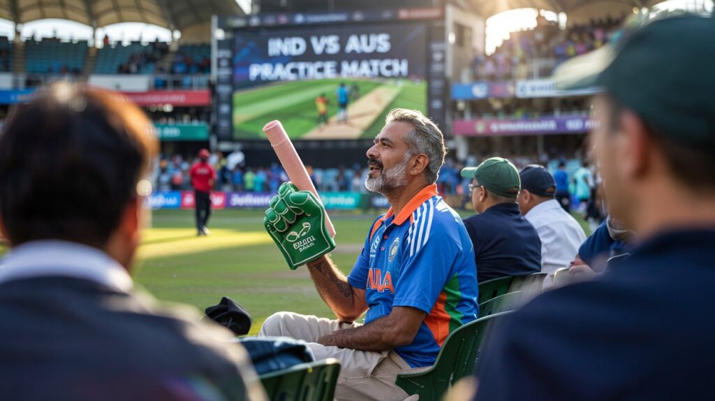 IND vs AUS Practice Match Score