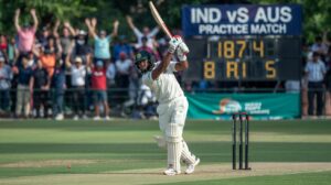 IND vs AUS Practice Match Score